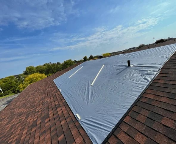 roof tarp