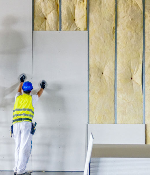 drywall-insulation-install